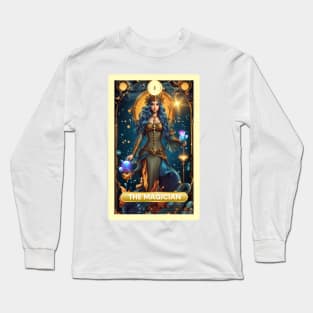 This is A beautiful design of The Magician Card From the Light Mermaid Tarot Deck. Long Sleeve T-Shirt